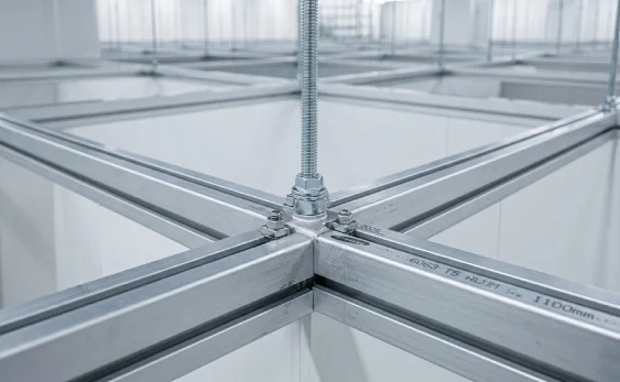 High-performance external HVAC system integrated onto a 20ft prefabricated modular laboratory infrastructure in America to control class 10000 clean room cost per square foot efficiency parameters