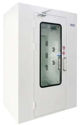 Clean air shower entry module for personnel contamination control before entering modular cleanroom