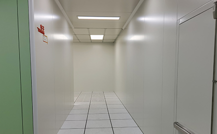 Electronic sample room