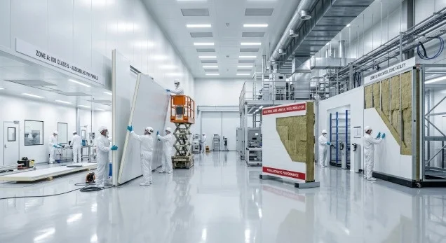PIR vs Rockwool Sandwich Panels: The 2026 Selection Guide for High-Tech Cleanrooms