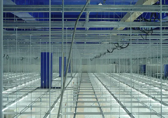 Wonclean purification engineering sandwich panel construction technology