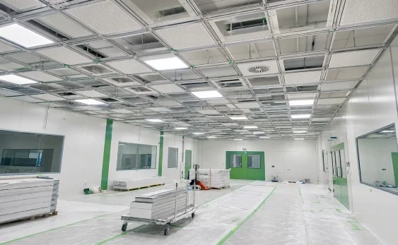 Modular Cleanroom Infrastructure: Clean Room Sandwich Panel, Cleanroom Ceiling Grid, and Container Laboratory Systems for Faster ISO/GMP Delivery